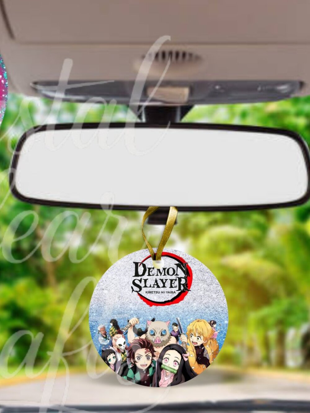 Three Demon Slayer Air Fresheners Custom